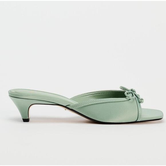 RARE!!! ZARA Open Toe Heels NWT - Picture 12 of 16